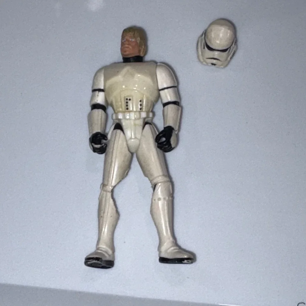 Vintage Action Figure Lot 3pc Star Wars 4in Black White Kenner Hasbro